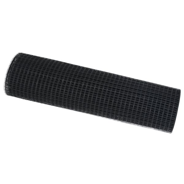 vidaXL Συγκολλητός φράχτης από σύρμα Γκρι 0.5 x 50 μ. Ατσάλι