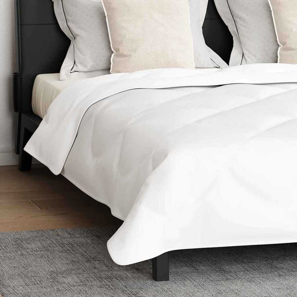 vidaXL Πάπλωμα Άλλο με μαξιλάρι 3 pcs Λευκό 240 x 220 cm Μικροΐνες