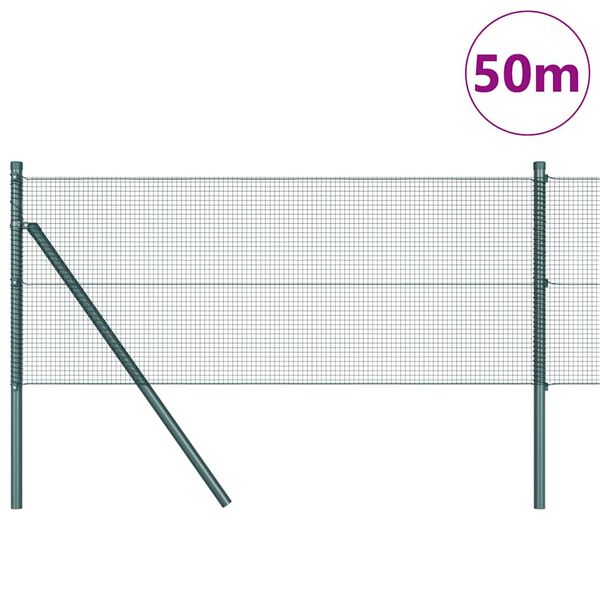 vidaXL &Sigma;&tau;ύ&lambda;&omicron;&sigmaf; &Pi;&epsilon;&rho;&iota;&phi;&rho;ά&xi;&epsilon;&omega;&nu; &Pi;&rho;ά&sigma;&iota;&nu;&omicron; 50 x 0,4 &mu; (12 x 12 mm mesh)