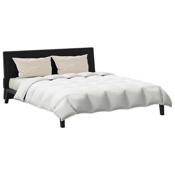 vidaXL Σετ Παπλωμάτων με μαξιλάρι 3 pcs Λευκό Φτέρος