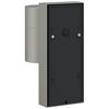 vidaXL Εξωτερικά Φωτιστικά Τοίχου 2 pcs Ασημί 6.5 x 10.5 x 16 εκ.