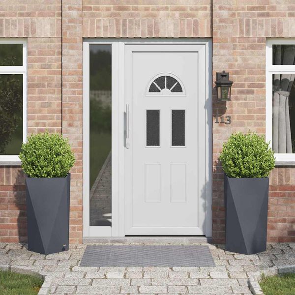 vidaXL &Gamma;&lambda;ά&sigma;&tau;&rho;&alpha; 2 pcs &Alpha;&nu;&theta;&rho;&alpha;&kappa;ί 40 x 40 x 75 cm &Alpha;&tau;&sigma;ά&lambda;&iota;