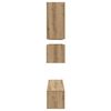 vidaXL Σετ επίπλου τηλεόρασης 8 pcs artisan δρυς 80 x 30 x 30 εκ