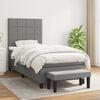 vidaXL &Kappa;&rho;&epsilon;&beta;ά&tau;&iota; Boxspring &mu;&epsilon; &Sigma;&tau;&rho;ώ&mu;&alpha; &Sigma;&kappa;&omicron;ύ&rho;&omicron; &Gamma;&kappa;&rho;&iota; 90x190 &epsilon;&kappa;. &Upsilon;&phi;&alpha;&sigma;&mu;ά&tau;&iota;&nu;&omicron;