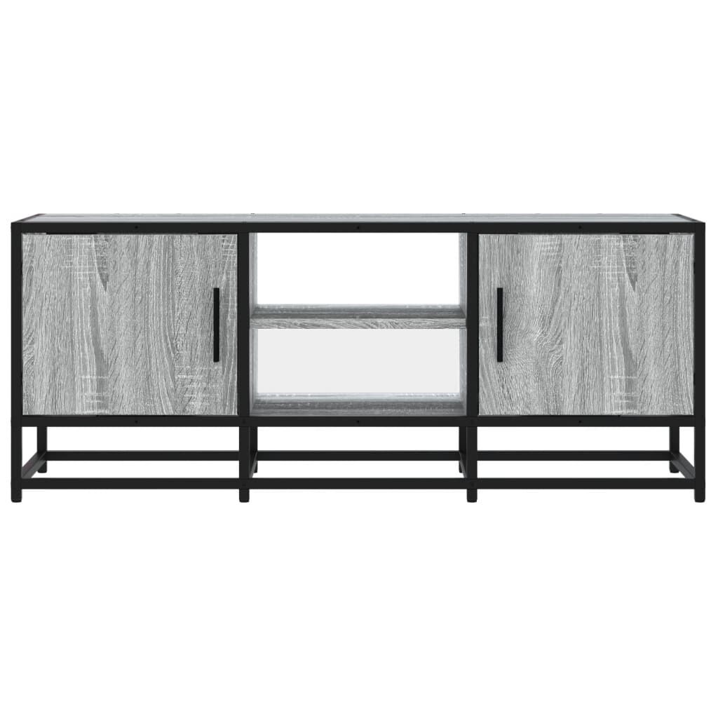 vidaXL Έπιπλο Τηλεόρασης Γκρι Sonoma 100x35x41 εκ. Επεξ. Ξύλο