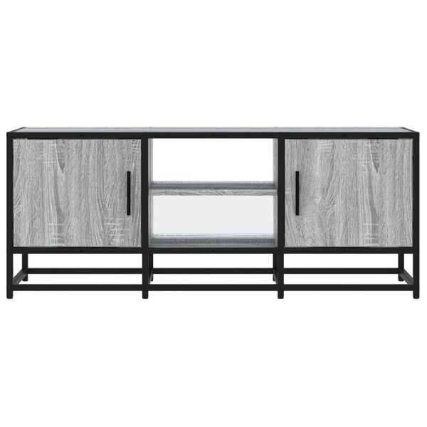 vidaXL Έπιπλο Τηλεόρασης Γκρι Sonoma 100x35x41 εκ. Επεξ. Ξύλο