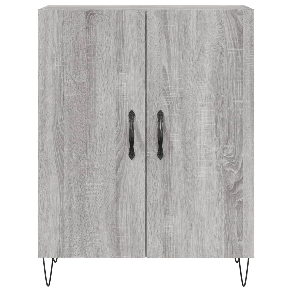 vidaXL Ντουλάπι Γκρι Sonoma 69,5 x 34 x 90 εκ. από Επεξεργασμένο Ξύλο