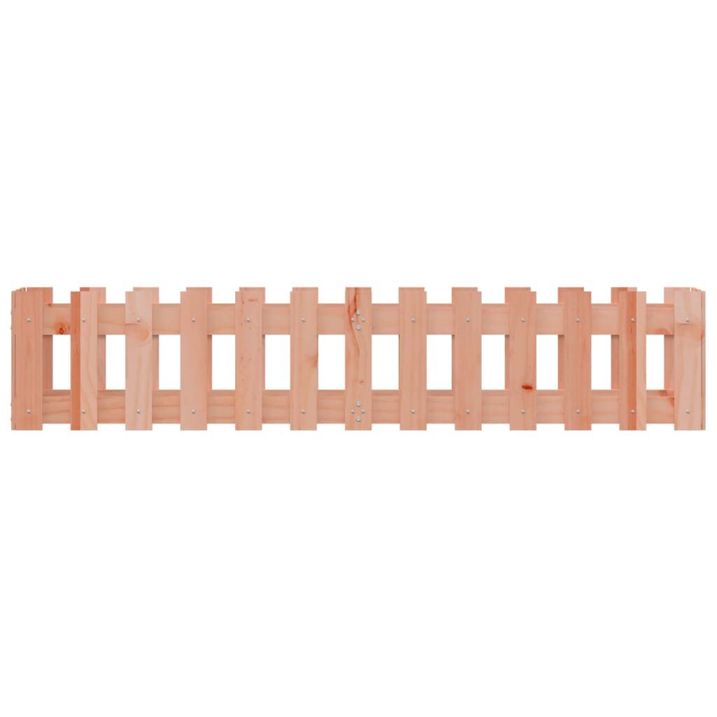 vidaXL Ζαρντινιέρα Υπερυψωμένη Φράχτης 150x30x30 εκ Μασίφ Ψευδοτσούγκα