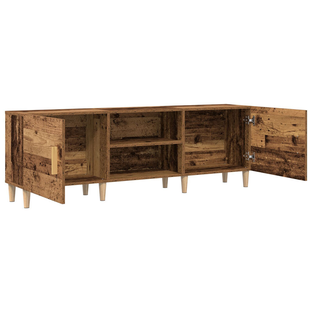 vidaXL Ντουλάπι Τηλεόρασης Παλιού Ξύλου 150x30x50 εκ Κατασκευασμένο Ξύλο