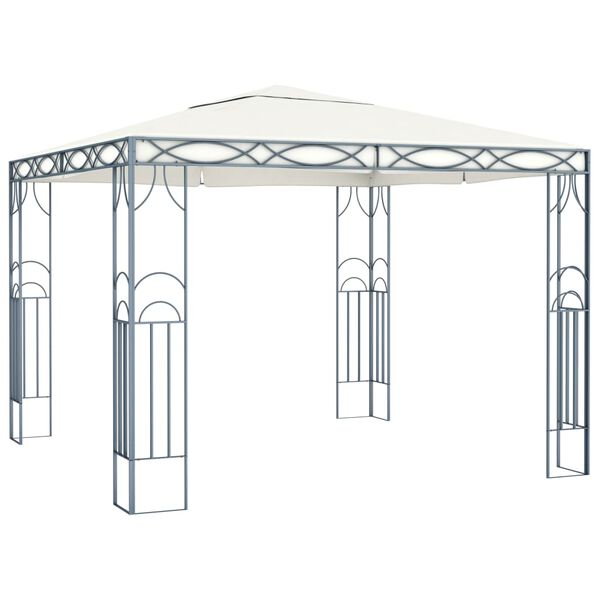 vidaXL Κιόσκι Κρεμ 300 x 300 εκ.