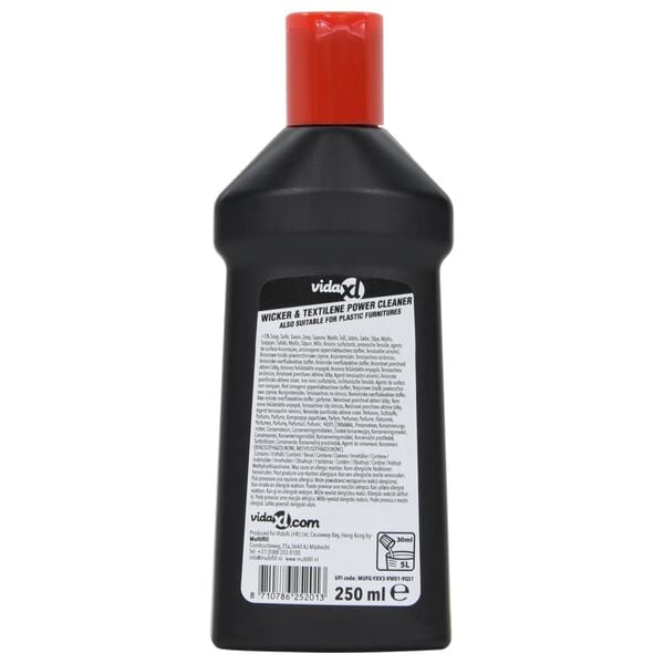 Καθαριστικό Επίπλων Κήπου για Ρατάν και Textilene 250 ml