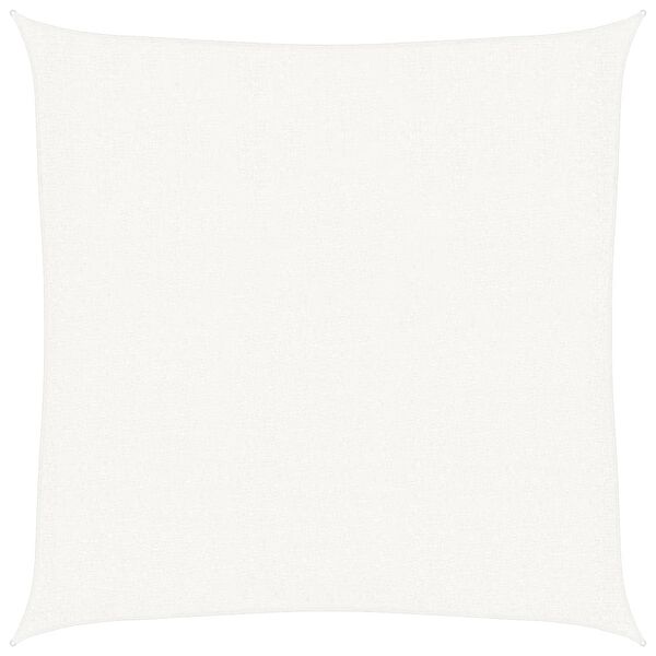 vidaXL Πανί Σκίασης Λευκό 2,5 x 2,5 μ. από HDPE 160 γρ./μ²