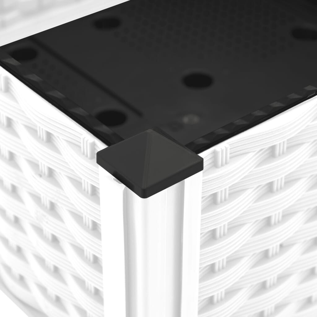 vidaXL Ζαρντινιέρα 160 x 40 x 23 εκ. από Πολυπροπυλένιο