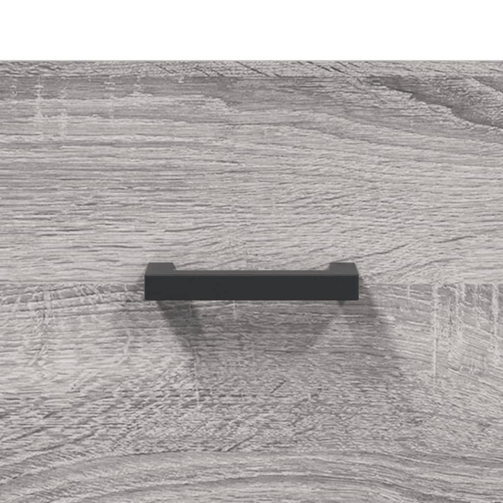 vidaXL Ντουλάπι Γκρι Sonoma 34,5x34x90 εκ. από Επεξεργασμένο Ξύλο