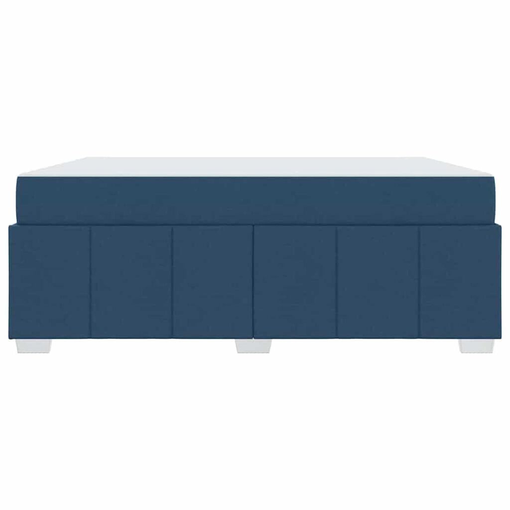 vidaXL Σκελετός Κρεβατιού Μπλε 180 x 200 cm ύφασμα