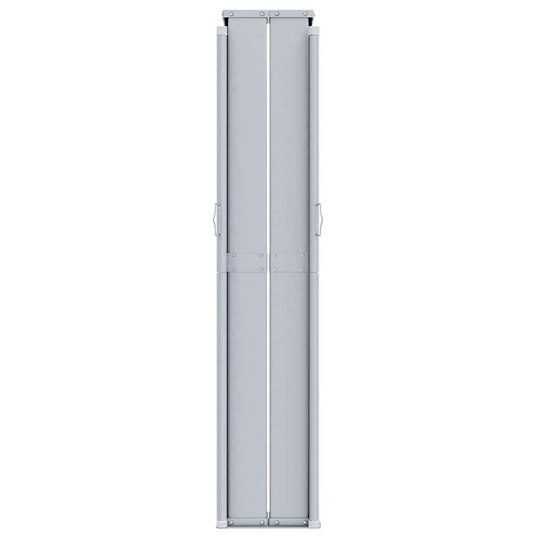vidaXL Σκίαστρο Πλαϊνό Συρόμενο Μαύρο 200 x 1000 εκ.