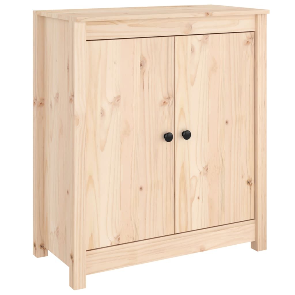 vidaXL Ντουλάπια 2 τεμ. 70 x 35 x 80 εκ. από Μασίφ Ξύλο Πεύκου