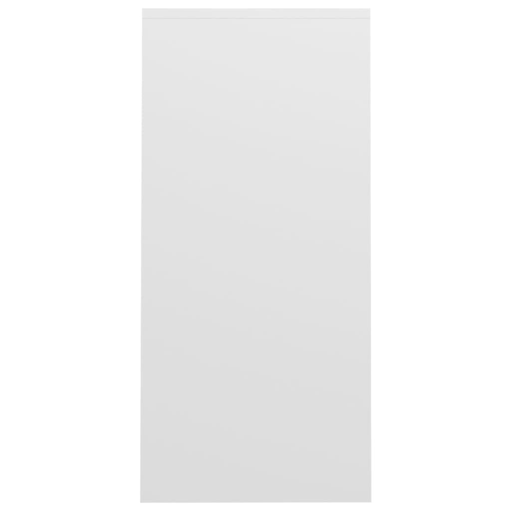 vidaXL Γραφείο Notebook Λευκό 102,5 x 35 x 75 εκ. από Επεξ. Ξύλο