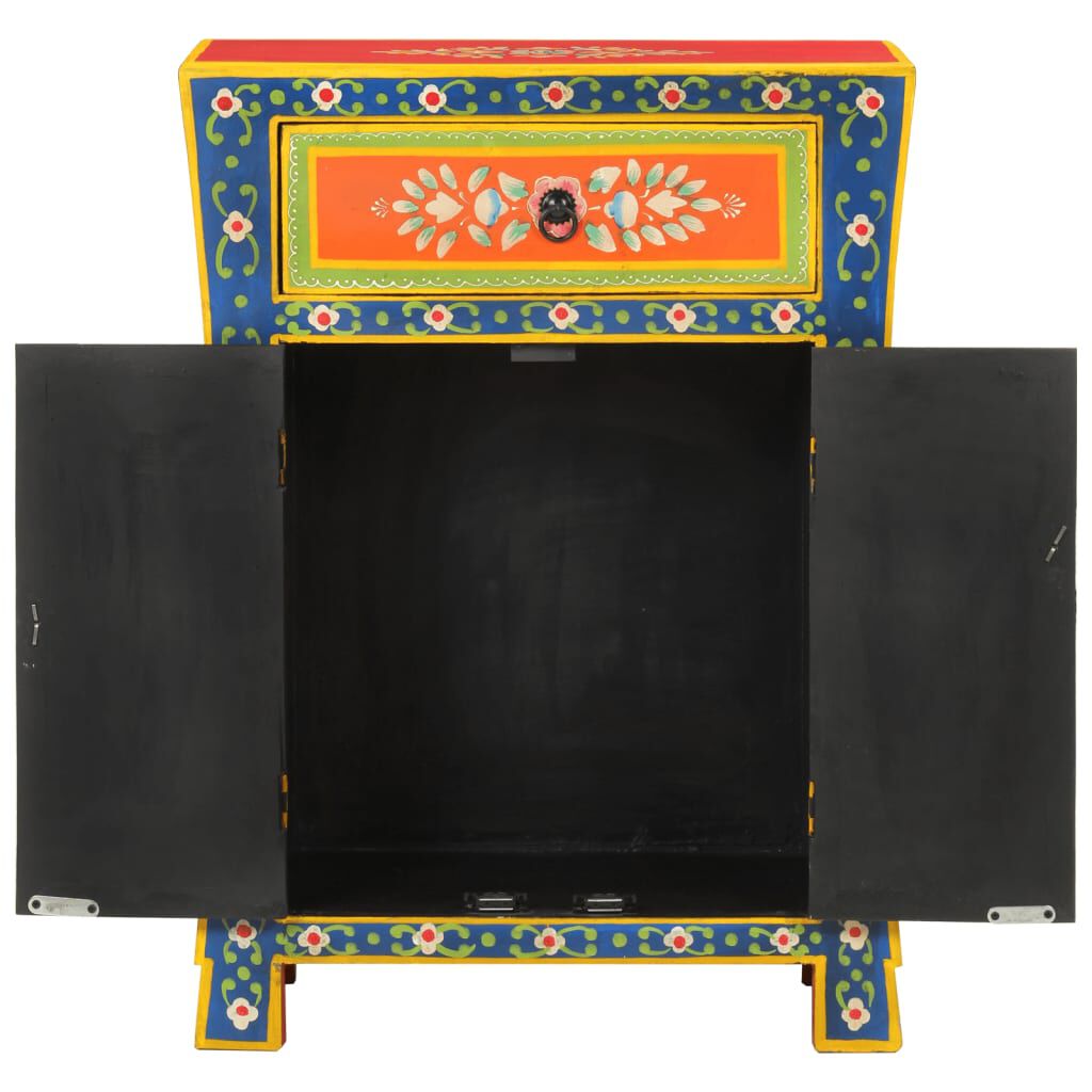vidaXL Ντουλάπι Χειροποίητο 53x30x74 εκ. Μασίφ Ξύλο Μάνγκο