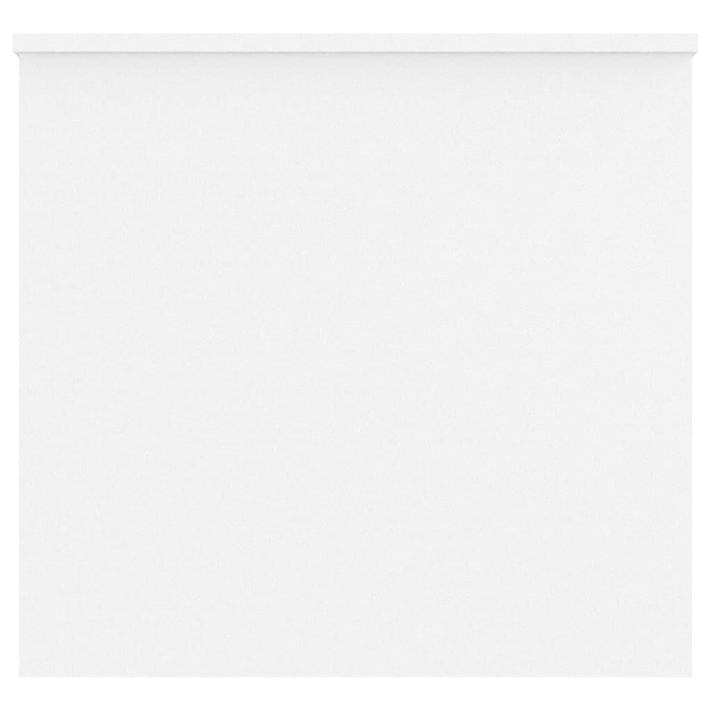 vidaXL Τραπεζάκι Σαλονιού Λευκό 102x55,5x52,5 εκ. Επεξεργασμένο Ξύλο