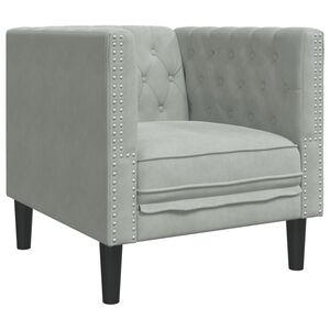 vidaXL &Pi;&omicron;&lambda;&upsilon;&theta;&rho;ό&nu;&alpha; Chesterfield &Alpha;&nu;&omicron;&iota;&chi;&tau;ό &Gamma;&kappa;&rho;&iota; &Beta;&epsilon;&lambda;&omicron;ύ&delta;&iota;&nu;&eta;