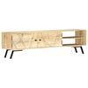 vidaXL Έπιπλο Τηλεόρασης 140 x 30 x 40 εκ. από Μασίφ Ξύλο Μάνγκο