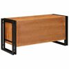 vidaXL Ντουλάπα Παπουτσιών Καφέ 90 x 38 x 45 εκ. Μασίφ ξύλο ακακίας