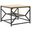 vidaXL Τραπεζάκι σαλονιού Sonoma Δρυς 51 x 50 x 40 εκ.
