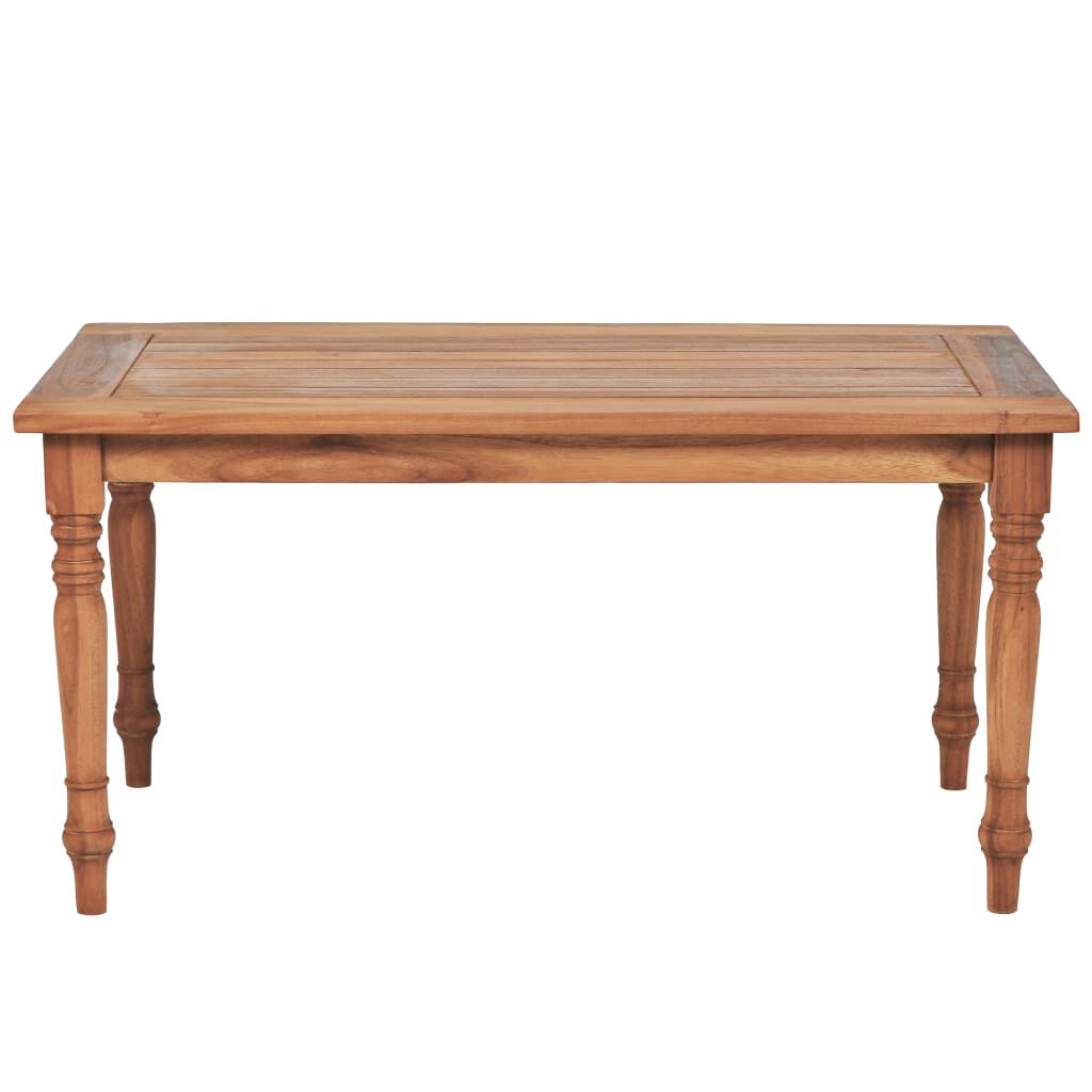 vidaXL Τραπέζι Batavia 90 x 50 x 45 εκ. από Ξύλο Teak
