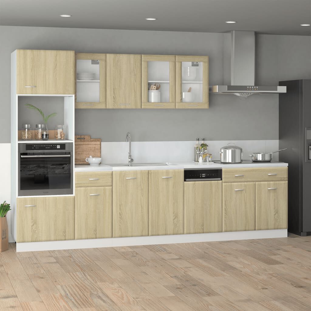 vidaXL Πρόσοψη Πλυντηρίου Πιάτων Lyon Sonoma Δρυς 45x3x67εκ.