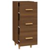 vidaXL Ντουλάπι Καφέ Δρυς 34,5 x 34 x 90 εκ. Επεξεργασμένο Ξύλο