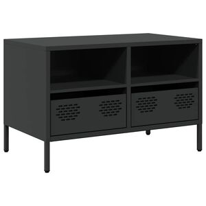vidaXL Έ&pi;&iota;&pi;&lambda;&omicron; &Tau;&eta;&lambda;&epsilon;ό&rho;&alpha;&sigma;&eta;&sigmaf; &Mu;&alpha;ύ&rho;&omicron; 68x39x43,5 &epsilon;&kappa;. &Chi;ά&lambda;&upsilon;&beta;&alpha;&sigmaf; &Psi;&upsilon;&chi;&rho;ή&sigmaf; Έ&lambda;&alpha;&sigma;&eta;&sigmaf;