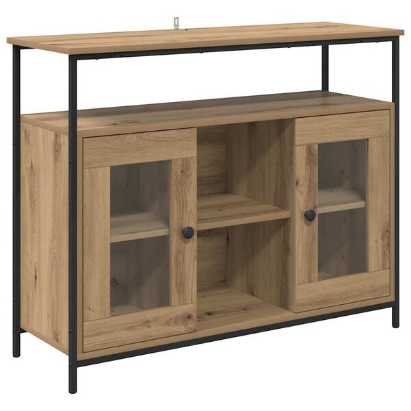 vidaXL &Pi;&lambda;&alpha;ϊ&nu;ό &gamma;&rho;&alpha;&phi;&epsilon;ί&omicron; Artisan Oak 100 x 35 x 80 &epsilon;&kappa;. &Epsilon;&pi;&epsilon;&xi;&epsilon;&rho;&gamma;&alpha;&sigma;&mu;έ&nu;&omicron; &xi;ύ&lambda;&omicron;