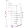 vidaXL &Sigma;&epsilon;&tau; &phi;&rho;ά&chi;&tau;&eta; &gamma;&iota;&alpha; &lambda;&iota;&mu;&nu;&omicron;ύ&lambda;&epsilon;&sigmaf; 8 pcs &Pi;&rho;ά&sigma;&iota;&nu;&omicron; 50 x 80 cm &Alpha;&tau;&sigma;ά&lambda;&iota;