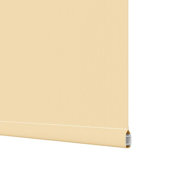 vidaXL Roller Blind Blackout Μπεζ 135x130 cm Πλάτος υφάσματος 131,6cm