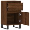 vidaXL Ντουλάπια 2 τεμ. Καφέ Δρυς 40x35x70 εκ. από Επεξεργασμένο Ξύλο