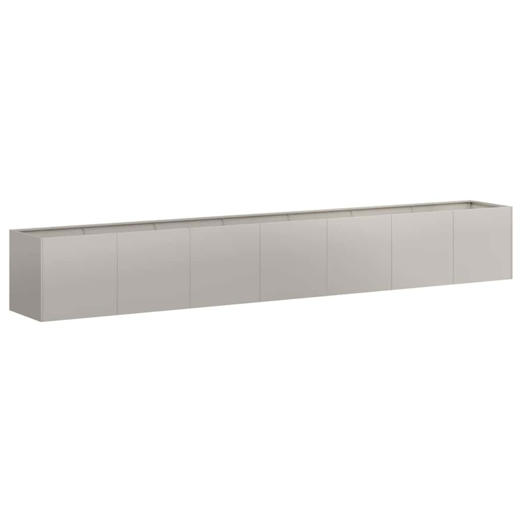 vidaXL Ζαρντινιέρα 280x40x40 εκ. Ατσάλι Σκληρυθέν στον Αέρα