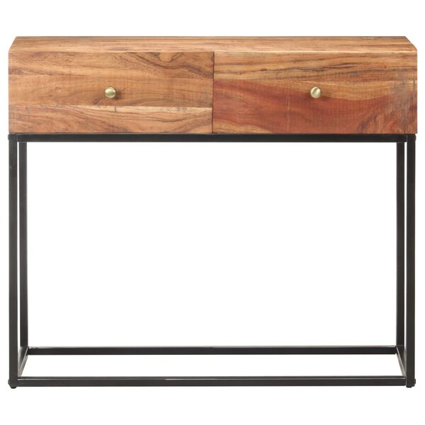 vidaXL &Tau;&rho;&alpha;&pi;έ&zeta;&iota; &Kappa;&omicron;&nu;&sigma;ό&lambda;&alpha; 90 x 35 x 75 &epsilon;&kappa;. &alpha;&pi;ό &Alpha;&kappa;&alpha;&tau;έ&rho;&gamma;&alpha;&sigma;&tau;&omicron; &Xi;ύ&lambda;&omicron; &Alpha;&kappa;&alpha;&kappa;ί&alpha;&sigmaf;