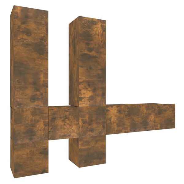 vidaXL &Sigma;&epsilon;&tau; &Epsilon;&pi;ί&pi;&lambda;&omega;&nu; &Tau;&eta;&lambda;&epsilon;ό&rho;&alpha;&sigma;&eta;&sigmaf; 7 &Tau;&epsilon;&mu;&alpha;&chi;ί&omega;&nu; &Kappa;&alpha;&pi;&nu;&iota;&sigma;&tau;ή &delta;&rho;&upsilon;&sigmaf; &Epsilon;&pi;&epsilon;&xi;. &Xi;ύ&lambda;&omicron;