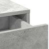 vidaXL Τραπέζι περιποίησης με συρτάρι 2 pcs Γκρι 50 x 41 x 135 εκ