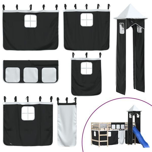 vidaXL &Kappa;&omicron;&upsilon;&rho;&tau;ί&nu;&epsilon;&sigmaf; &gamma;&iota;&alpha; &Kappa;&rho;&epsilon;&beta;ά&tau;&iota; &Kappa;&omicron;&upsilon;&kappa;έ&tau;&alpha; &mu;&epsilon; &Pi;ύ&rho;&gamma;&omicron; &Lambda;&epsilon;&upsilon;&kappa;ό / &Mu;&alpha;ύ&rho;&omicron; &Pi;&omicron;&lambda;&upsilon;&epsilon;&sigma;&tau;έ&rho;&alpha;