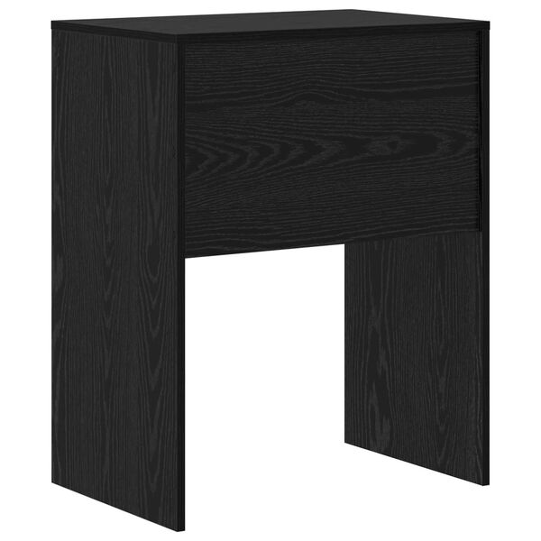 vidaXL Γραφείο Μαύρη δρυς 60 x 40 x 76 εκ. Επεξεργασμένο ξύλο