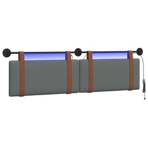 vidaXL &Kappa;&epsilon;&phi;&alpha;&lambda;ά&rho;&iota; &kappa;&rho;&epsilon;&beta;&alpha;&tau;&iota;&omicron;ύ &kappa;&rho;&epsilon;&mu;&alpha;&sigma;&tau;ό &Mu;&epsilon; &phi;&omega;&tau;&iota;&sigma;&mu;ό LED &Sigma;&kappa;&omicron;ύ&rho;&omicron; &Gamma;&kappa;&rho;&iota;