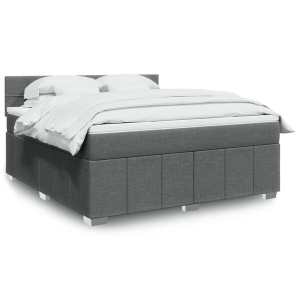 vidaXL &Kappa;&rho;&epsilon;&beta;ά&tau;&iota; Boxspring &mu;&epsilon; &Sigma;&tau;&rho;ώ&mu;&alpha; &Sigma;&kappa;&omicron;ύ&rho;&omicron; &Gamma;&kappa;&rho;&iota; 180x200 &epsilon;&kappa; &Upsilon;&phi;&alpha;&sigma;&mu;ά&tau;&iota;&nu;