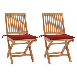 vidaXL &Kappa;&alpha;&rho;έ&kappa;&lambda;&epsilon;&sigmaf; &Kappa;ή&pi;&omicron;&upsilon; 2 &tau;&epsilon;&mu;. &alpha;&pi;ό &Mu;&alpha;&sigma;ί&phi; &Xi;ύ&lambda;&omicron; Teak &mu;&epsilon; &Kappa;ό&kappa;&kappa;&iota;&nu;&alpha; &Mu;&alpha;&xi;&iota;&lambda;ά&rho;&iota;&alpha;