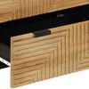 vidaXL Sideboard καφέ 60x33x75 cm μασίφ ξύλο Mango