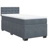 vidaXL &Kappa;&rho;&epsilon;&beta;ά&tau;&iota; Boxspring &mu;&epsilon; &Sigma;&tau;&rho;ώ&mu;&alpha; &Sigma;&kappa;&omicron;ύ&rho;&omicron; &Gamma;&kappa;&rho;&iota; 90x190 &epsilon;&kappa;. &Beta;&epsilon;&lambda;&omicron;ύ&delta;&iota;&nu;&omicron;