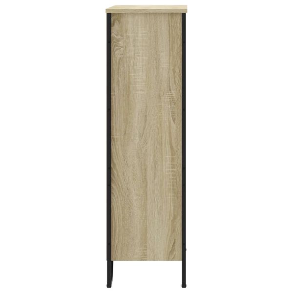 vidaXL Βιβλιοθήκη Sonoma Δρυς 80x31x106 εκ. από Επεξεργασμένο Ξύλο