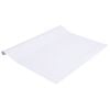 vidaXL Μεμβράνη Παραθύρου Ματ Λευκό 45x500 εκ. PVC