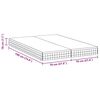 vidaXL Στρώμα 2 pcs Λευκό και Γκρι 70 x 190 cm Σαμπρέλα Bonell